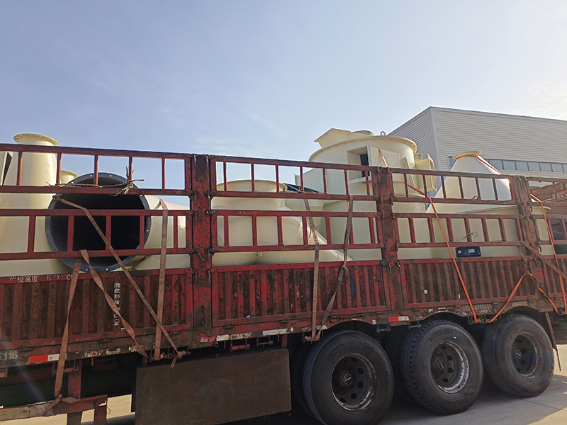 特种细砂生产线配套600双转子选粉机  发往浙江